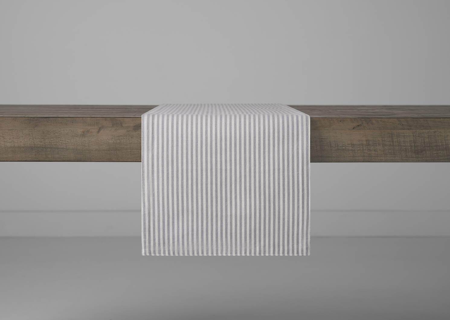 Chemin de table Erin ivoire/gris
