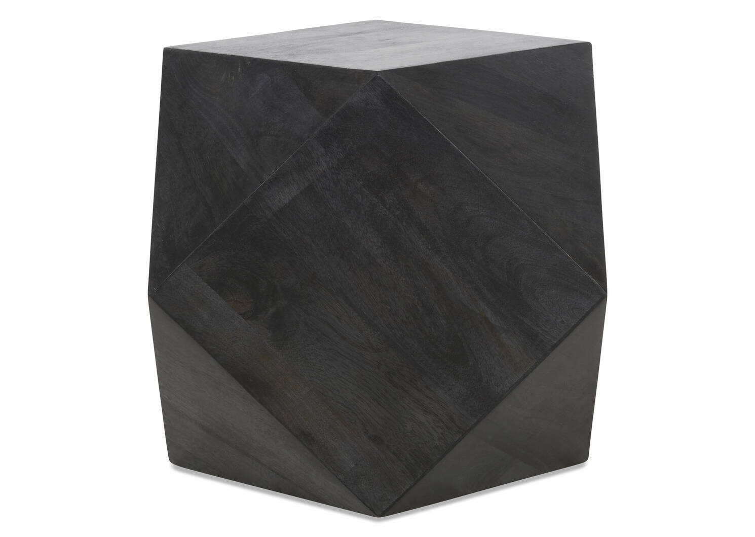 Kerbau Accent Table -Mango Black