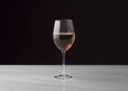 Lively Wine Glass Terracotta