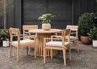 Cabrie 42 Round Outdoor Table -Natural
