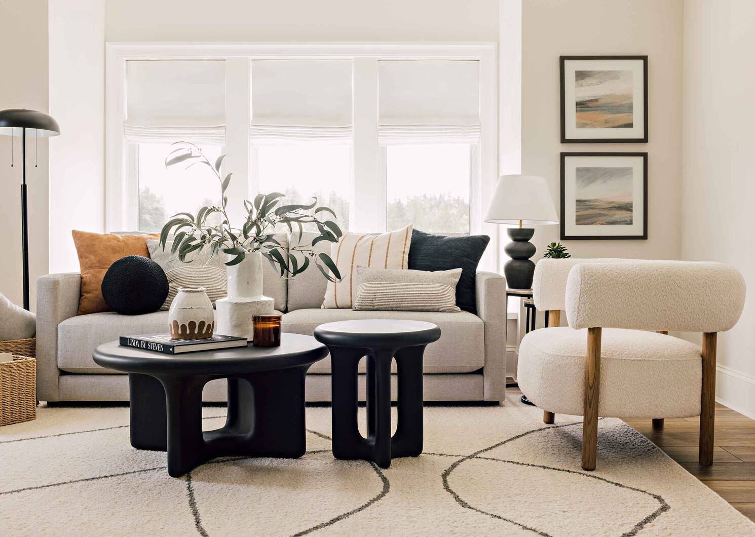 Fauteuil Matrice -Oslo ivoire