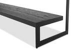 Table console Mitchell -chêne noir