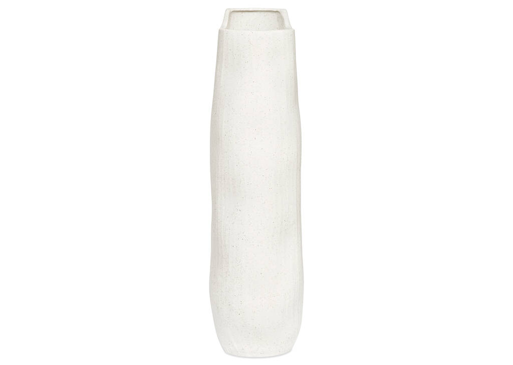 Grand vase Amila blanc