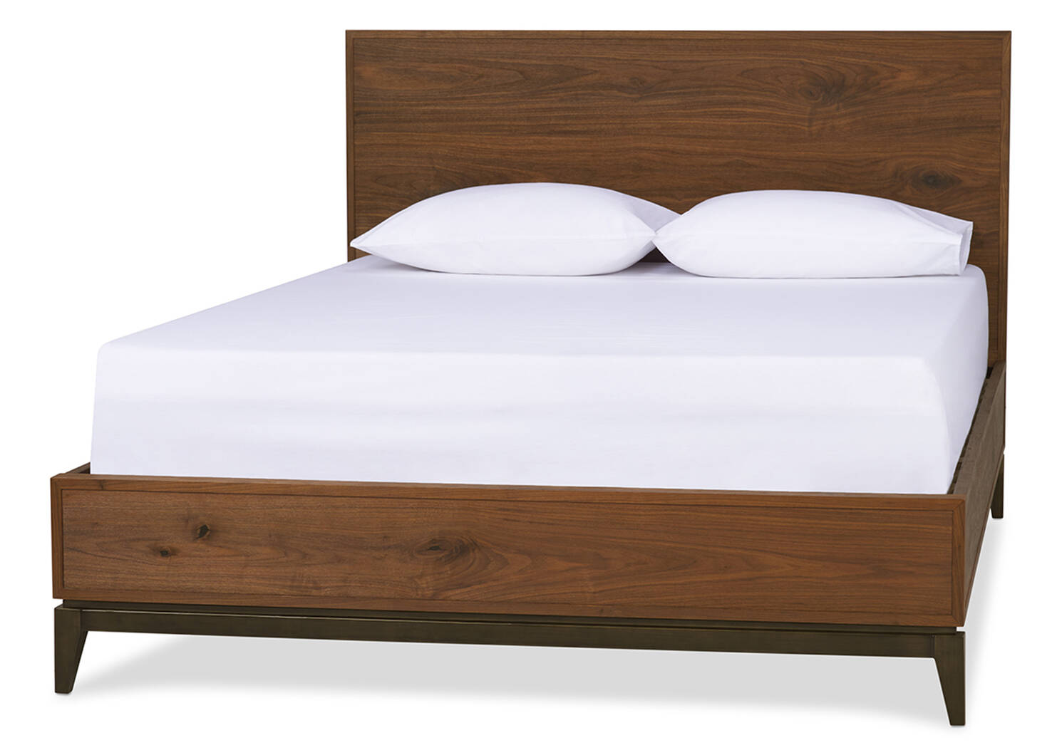 Houston Bed -Harris Walnut, KING