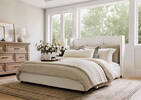 Catrin Cotton Duvet Sets Tan/Ivory