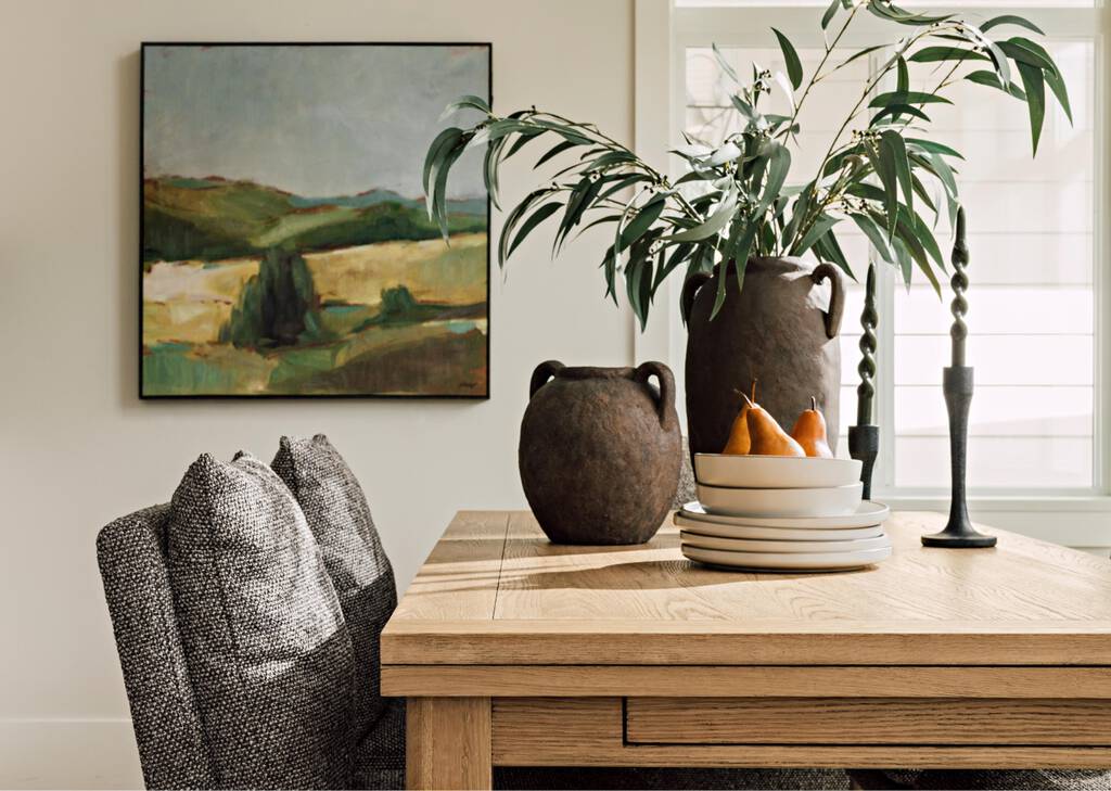 Carlisle Ext Dining Table -Charme Wheat