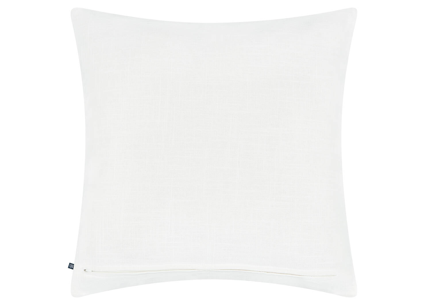 Coussin coton floral Reine 20x20 iv/vert