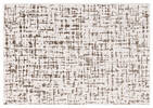 Tapis Hansel 94x133 ivoire/brun