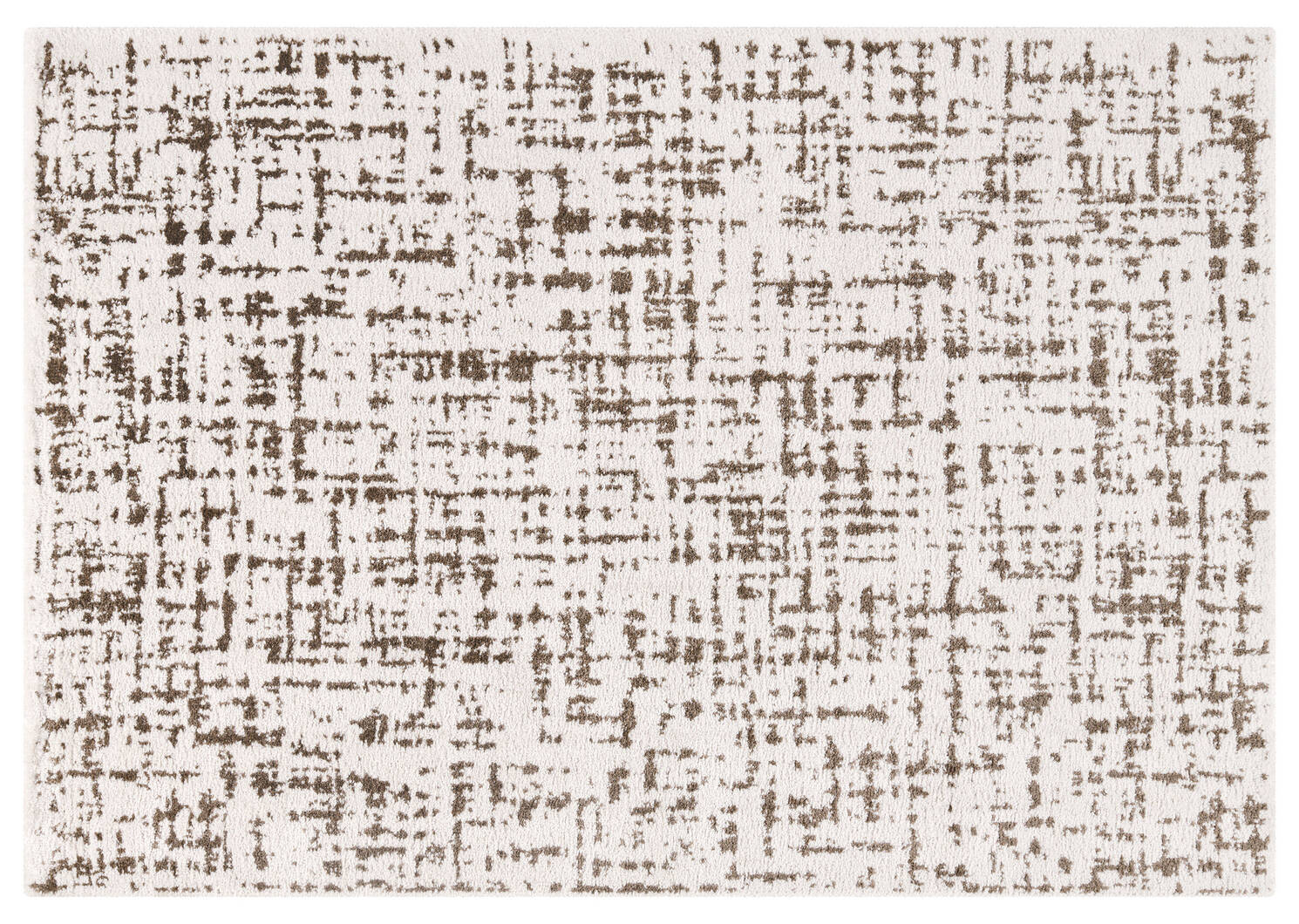 Tapis Hansel 94x133 ivoire/brun