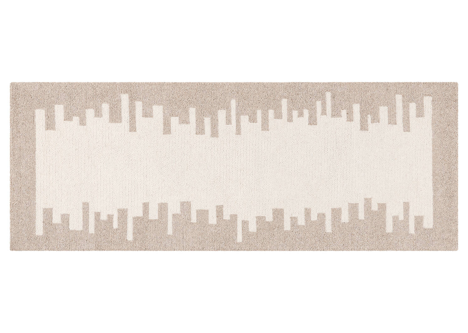 Jarod Wool Runner 30x84 Ivory