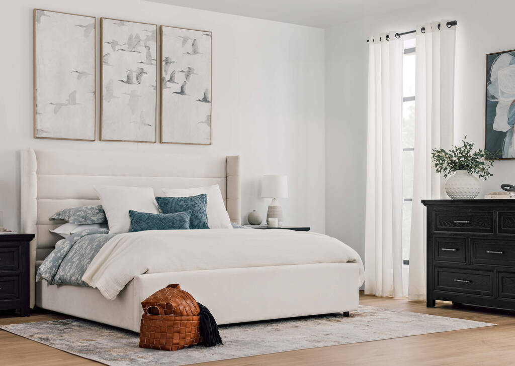 Tapis Nelson 94x126 gris pâle/multi