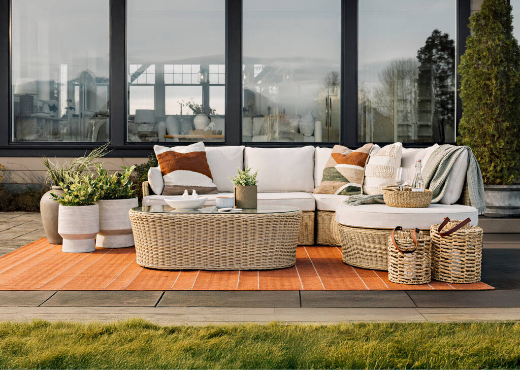 Tapis ext. Nosara 79x115 terracotta