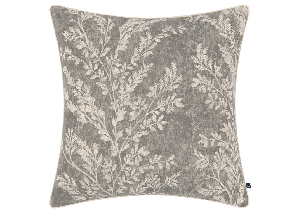 Lydia Cotton Pillow 20x20 Grey/Sand