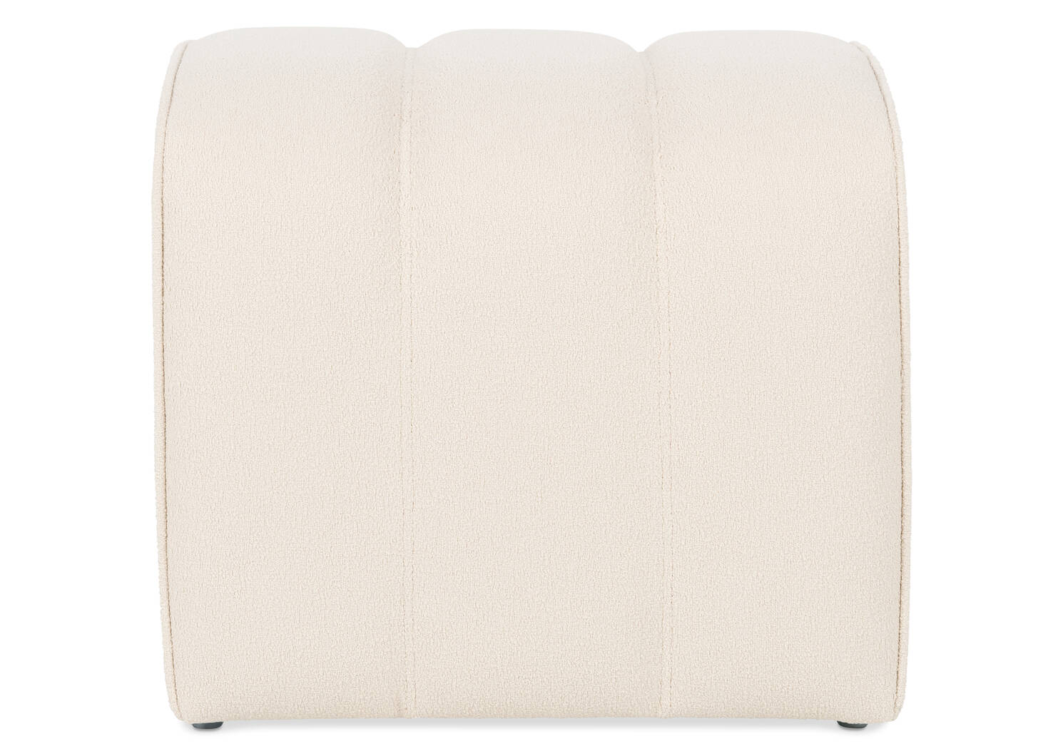 Luci Square Ottoman -Ella Cream