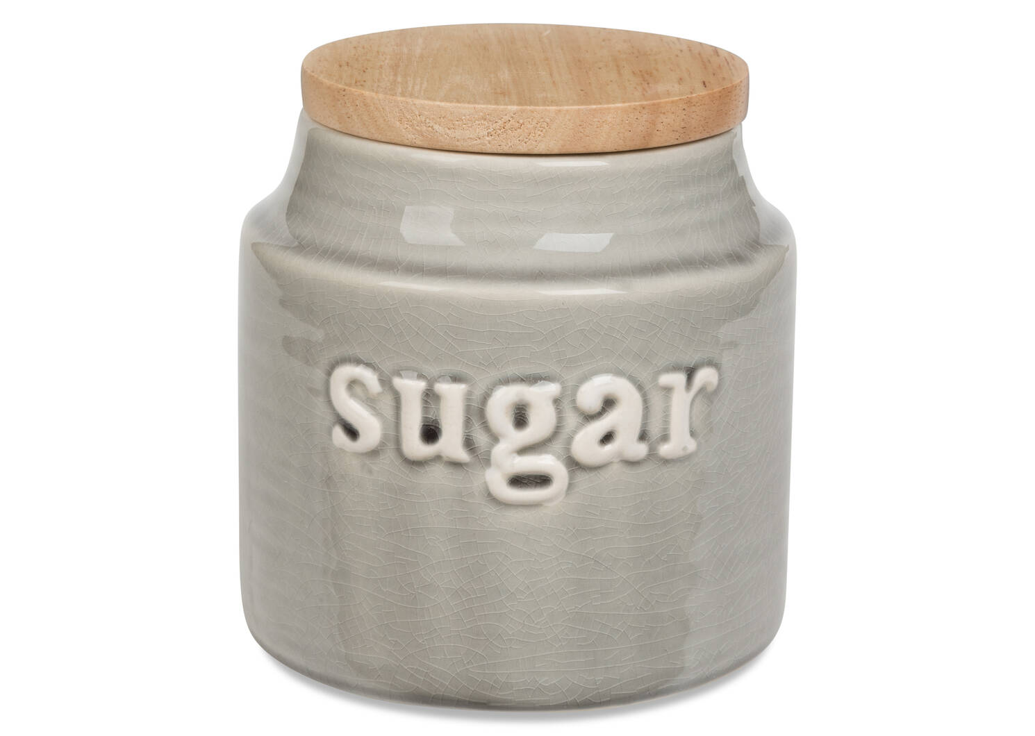 Lilian Sugar Canister Grey