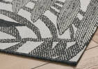 Tapis ext. Makaha 63x91 noir/gris