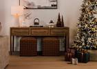 Grand arbre décoratif Jolly noyer