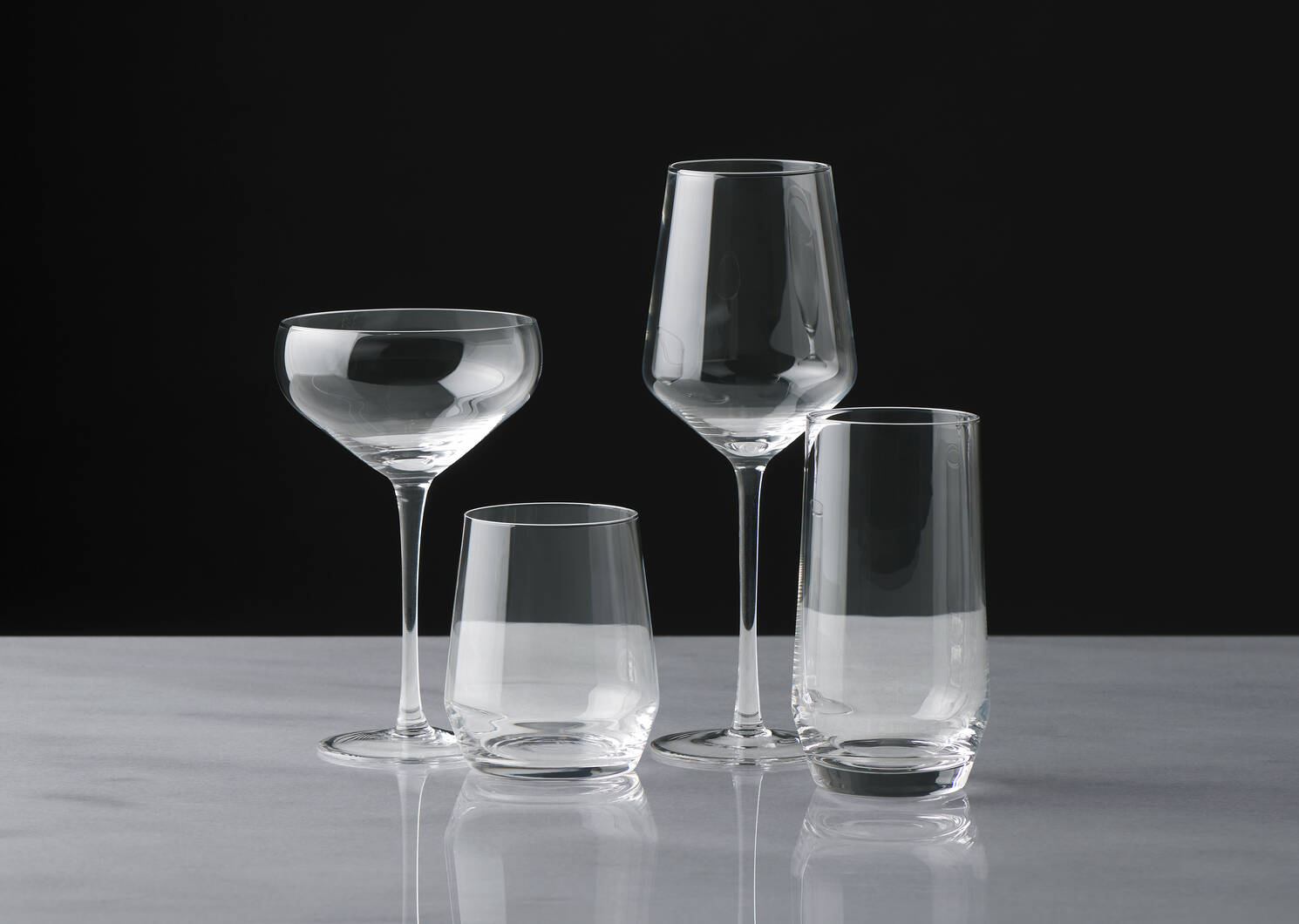 Carla Wine Glass Clear