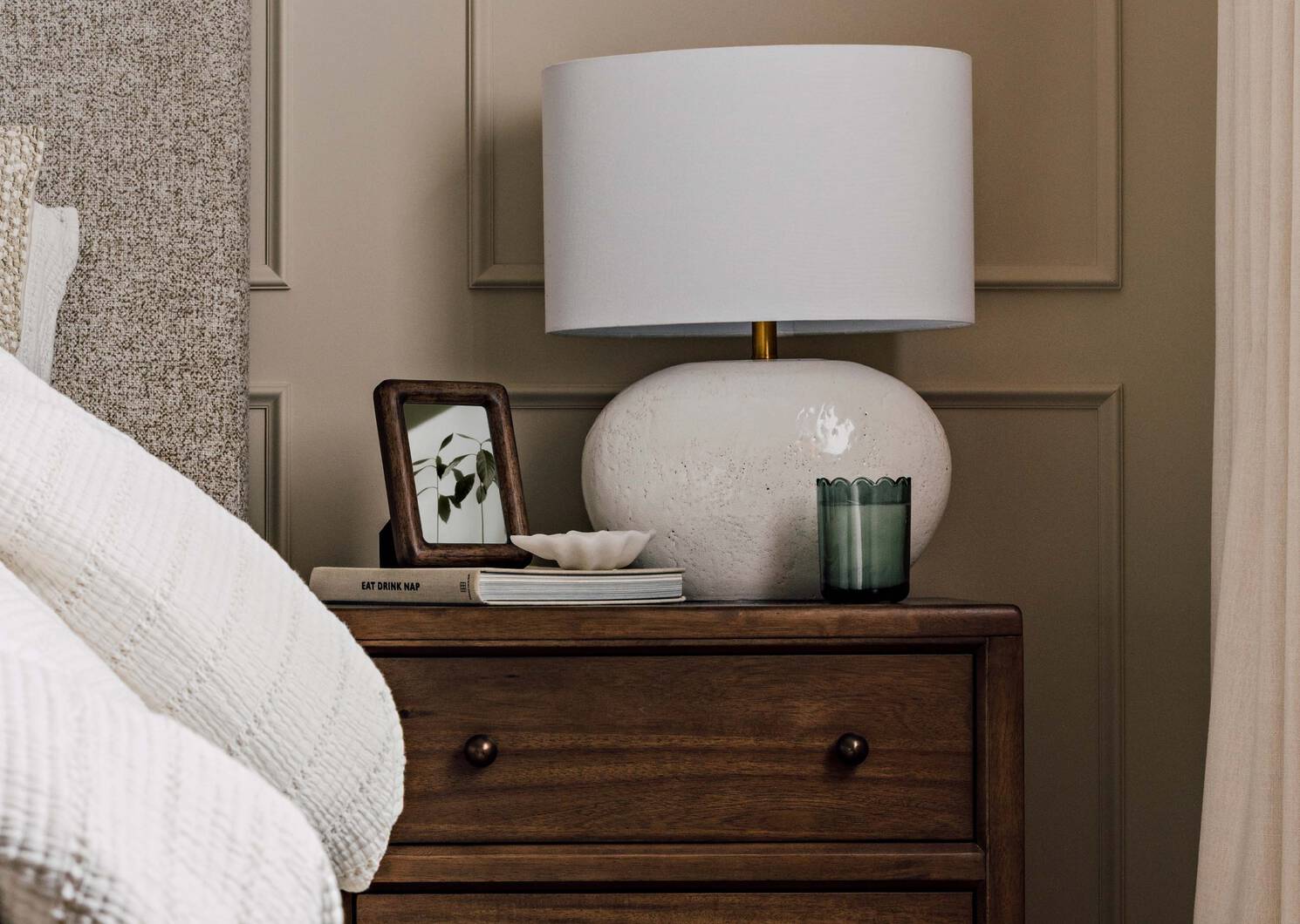 Bougie en pot Florence bleue