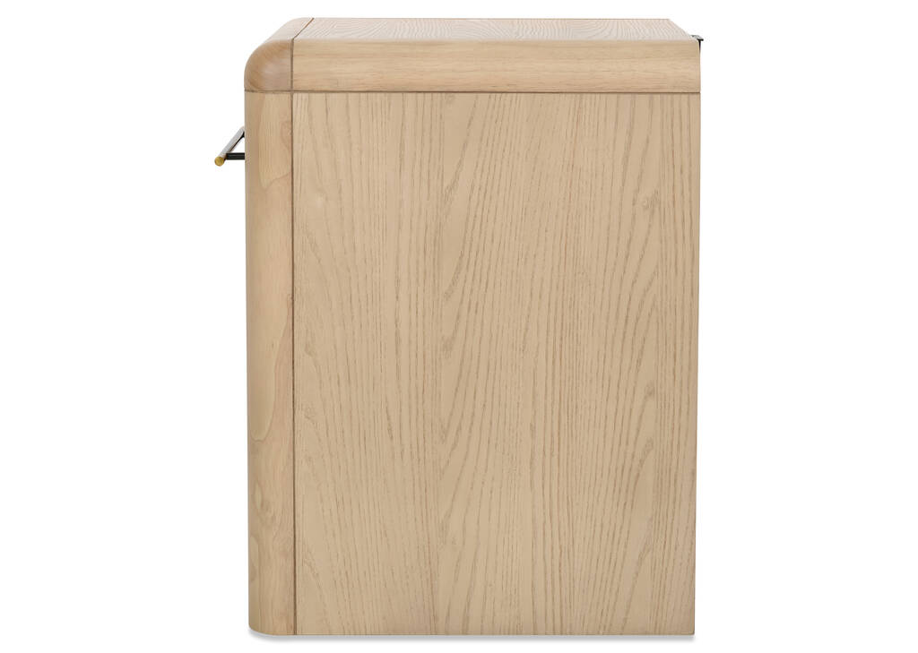 Wallen Slim Nightstand -Dunn Ginger