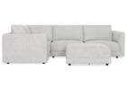 Repose-pieds Mila -Sela gris