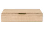 Rollins Raffia Storage Box Large Natu