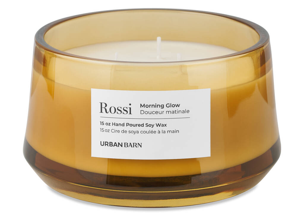 Rossi Candle Wide Amber