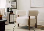 Fauteuil Matrice -Oslo ivoire