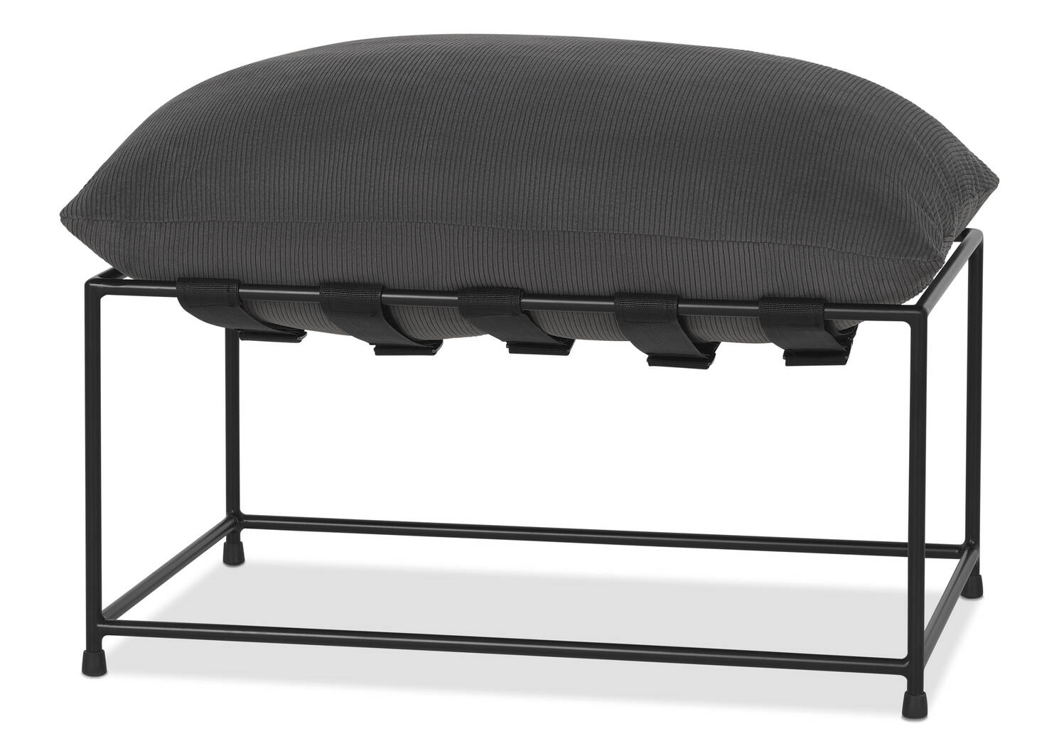 Mondo Ottoman -Sorrento Graphite