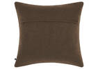 Coussin avec appliqué Cayson 20x20 brun