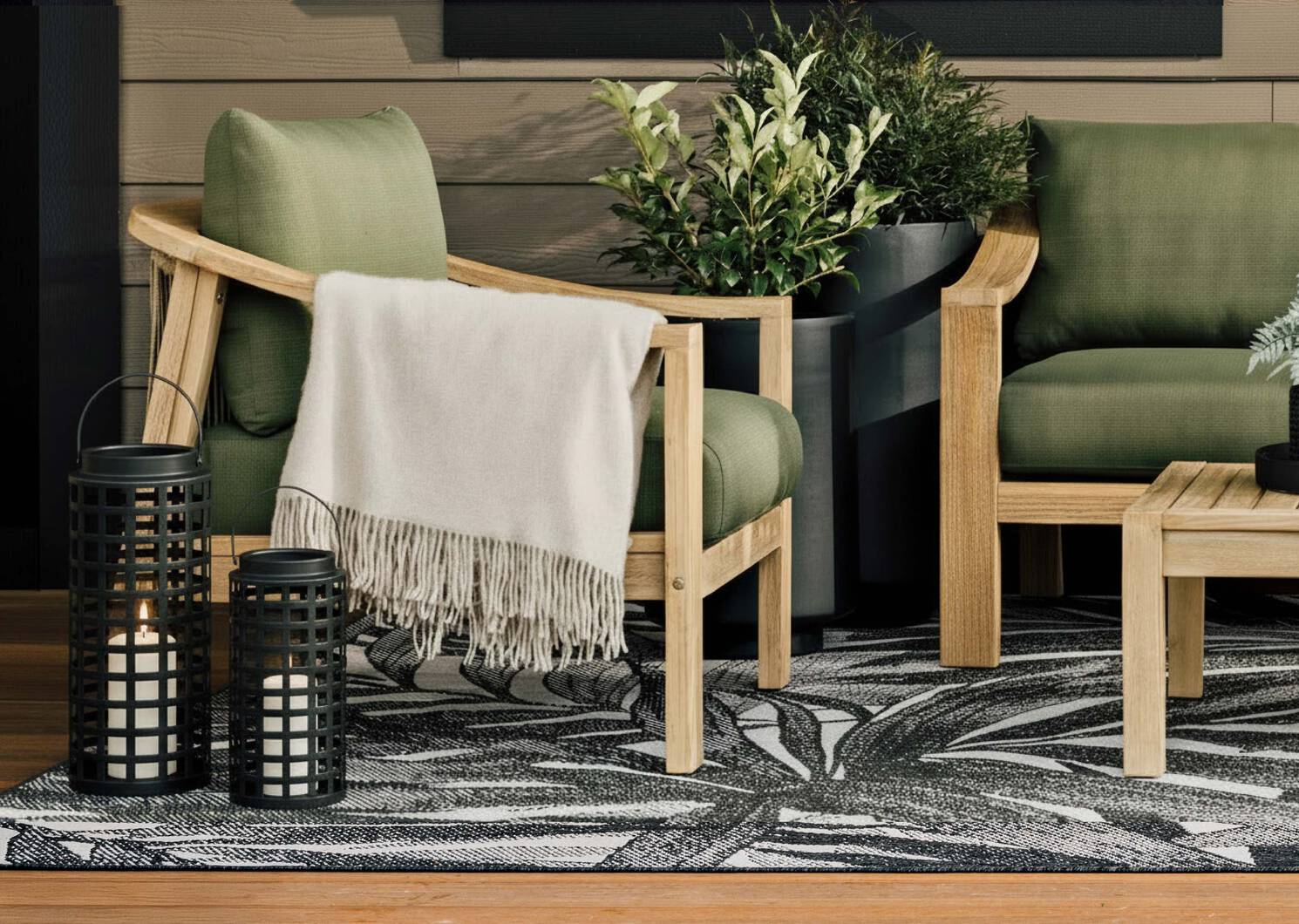 Petite lanterne Luce noire