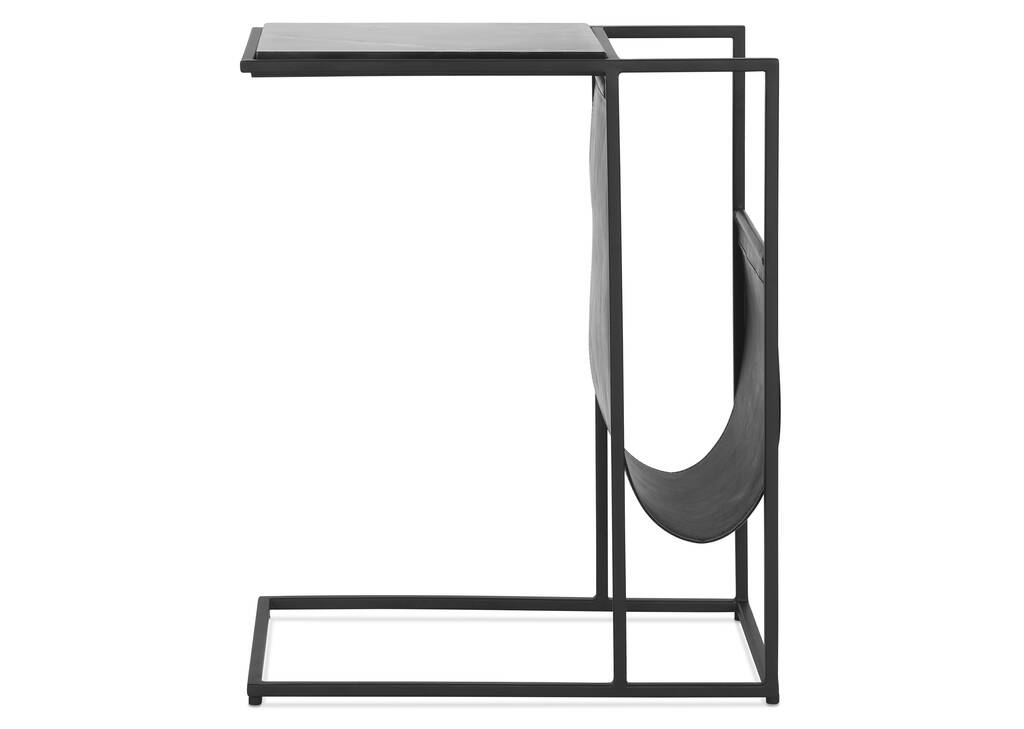 Table de bout Faeryn -noire