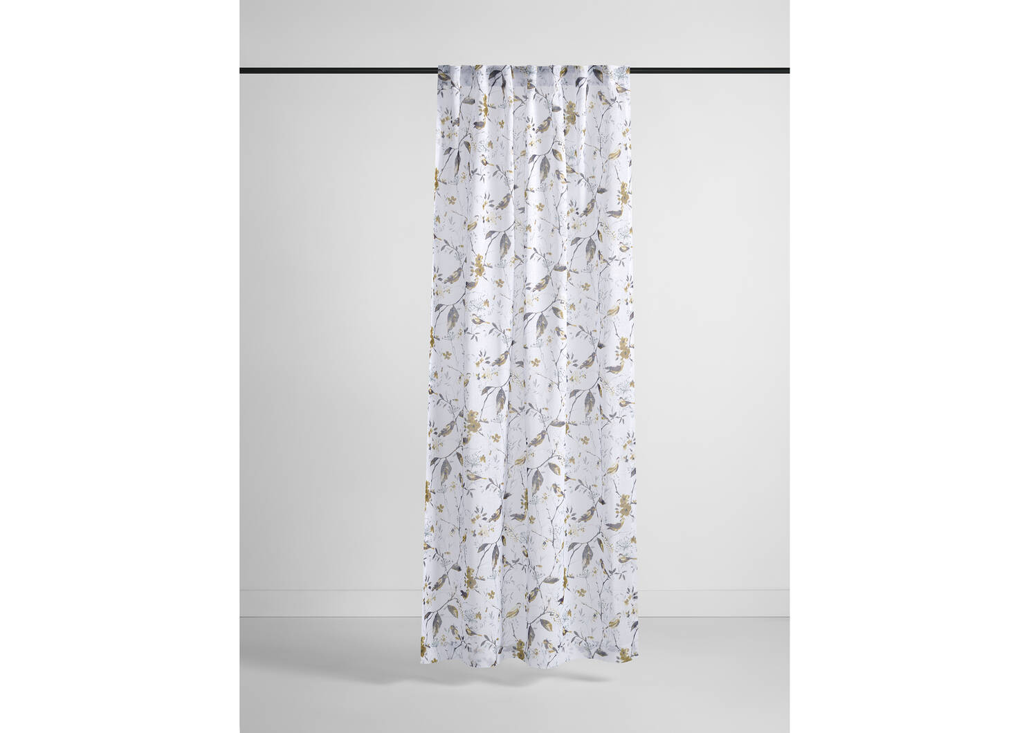 Voilage Gina 96 blanc/multi