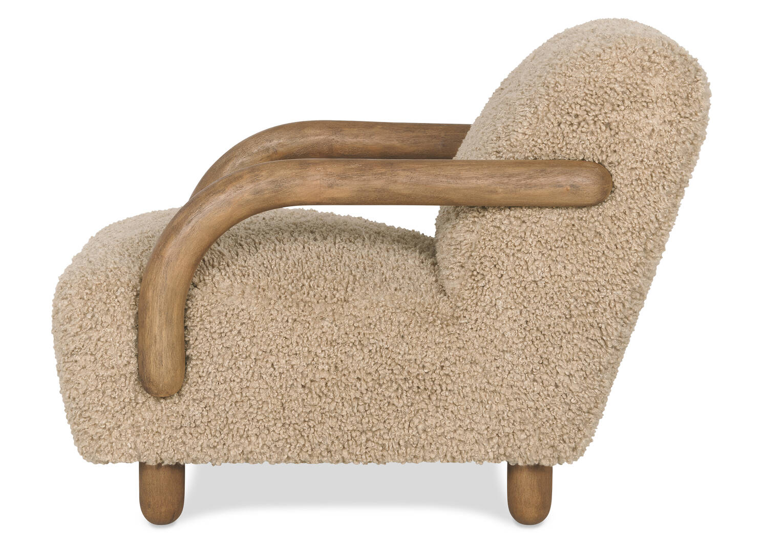 Gloria Armchair -Burke Toast