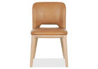 Welles Leather Dining Chair -Olson Camel