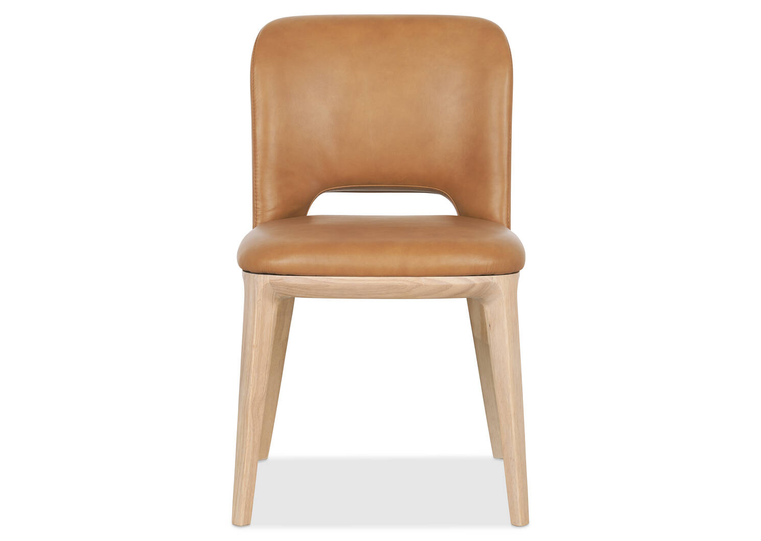Welles Leather Dining Chair -Olson Camel