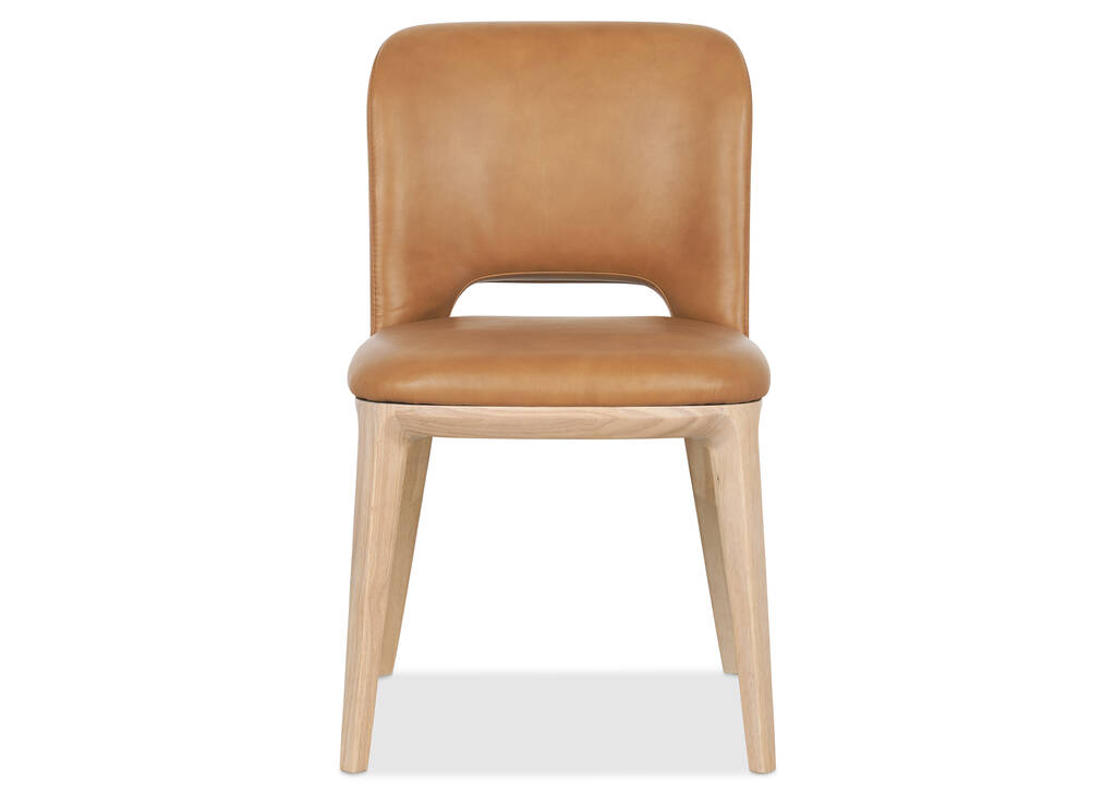 Welles Leather Dining Chair -Olson Camel