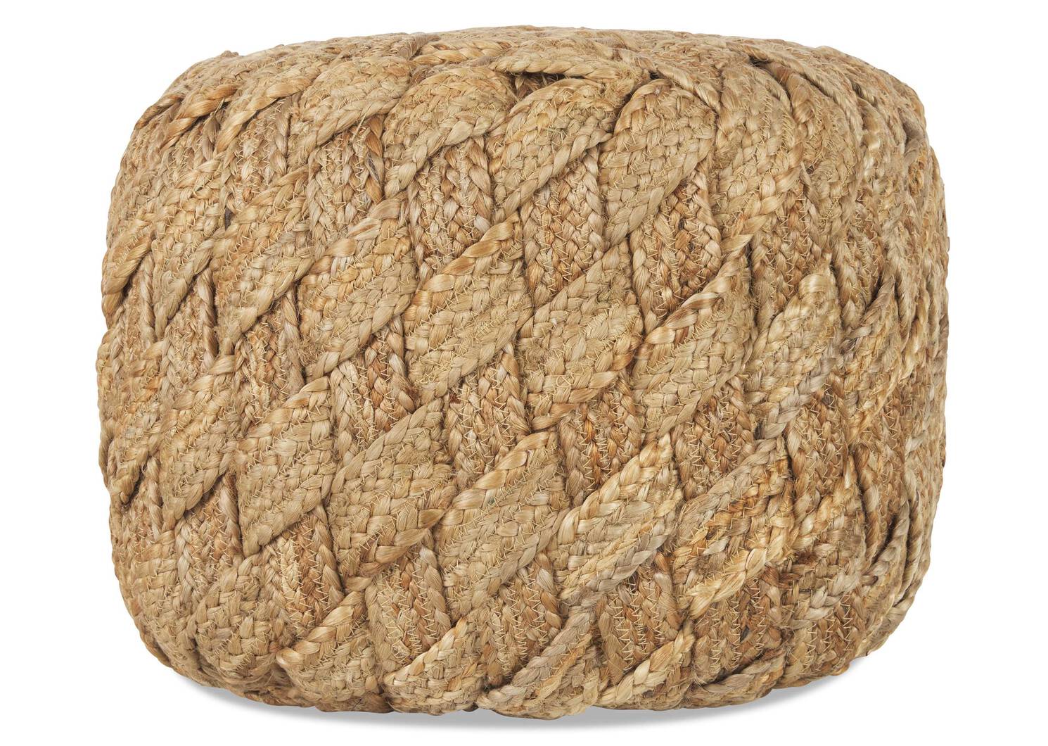 Pouf en jute Jameson naturel