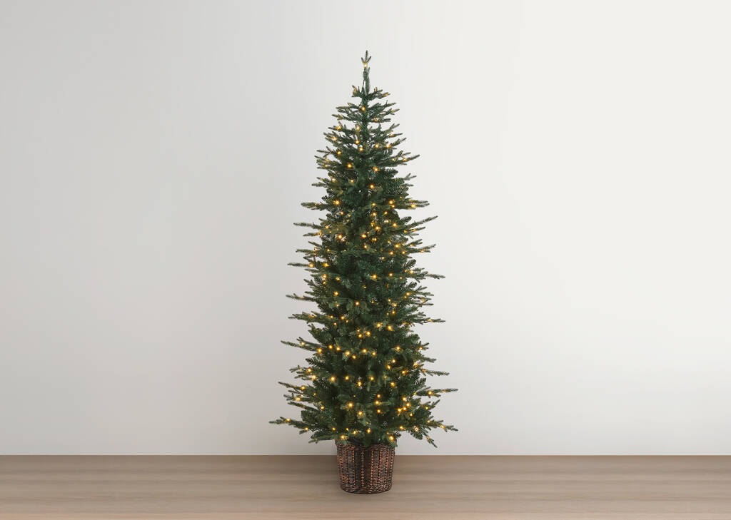 Sapin pré-illuminé Flurry 7 pi vert