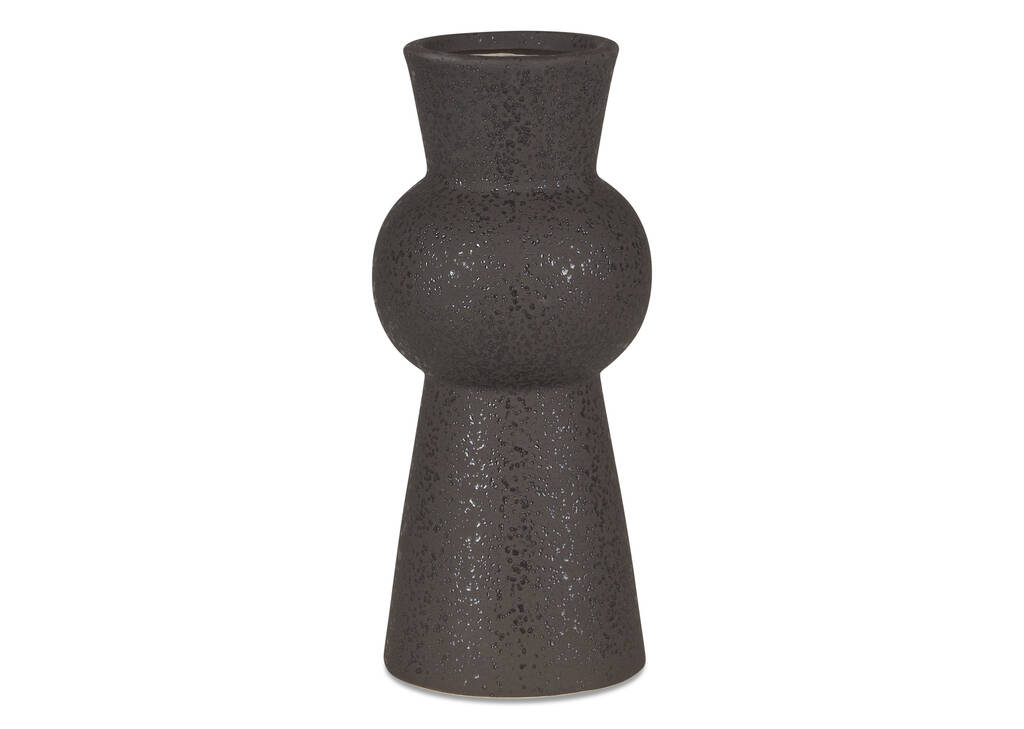 Vase moyen Eliana noir