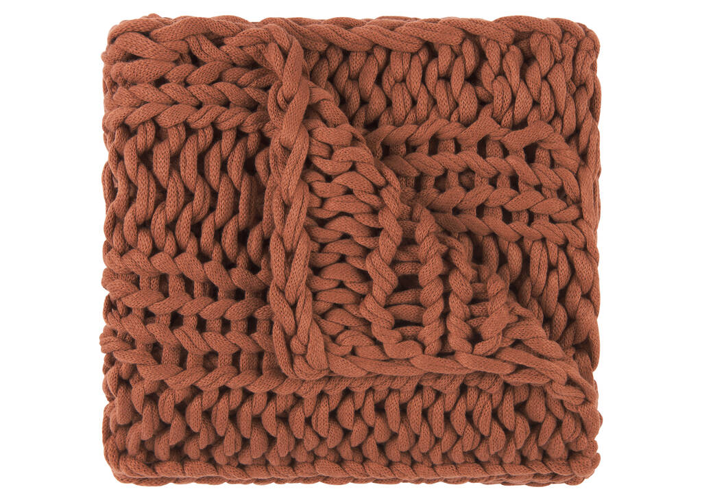 Jeté Corrigan terracotta