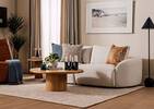 Tapis Alonzo 94x120 terre