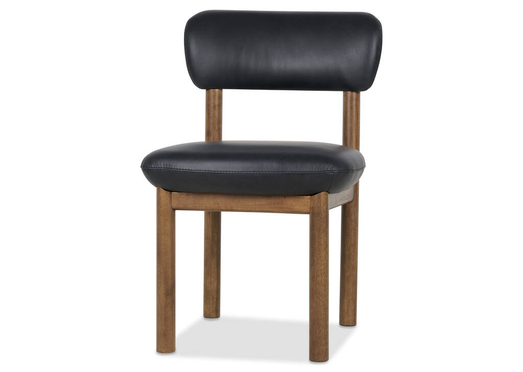 Corvin Leather Dining Chair -Olson Slate