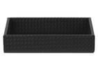 Fraser Faux Leather Tray Small Black