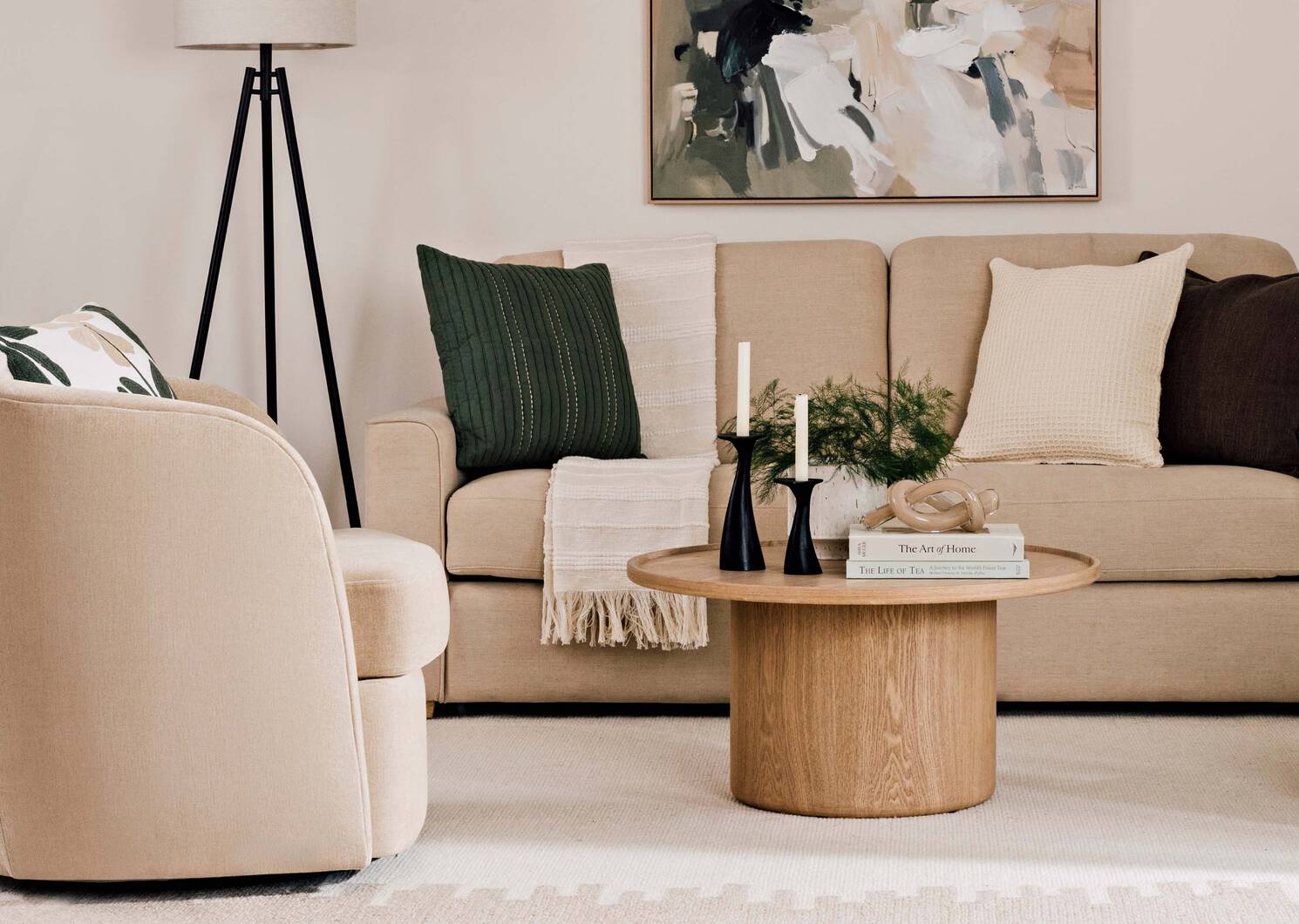 Coussin coton plis nerv Nixie 20x20 vert