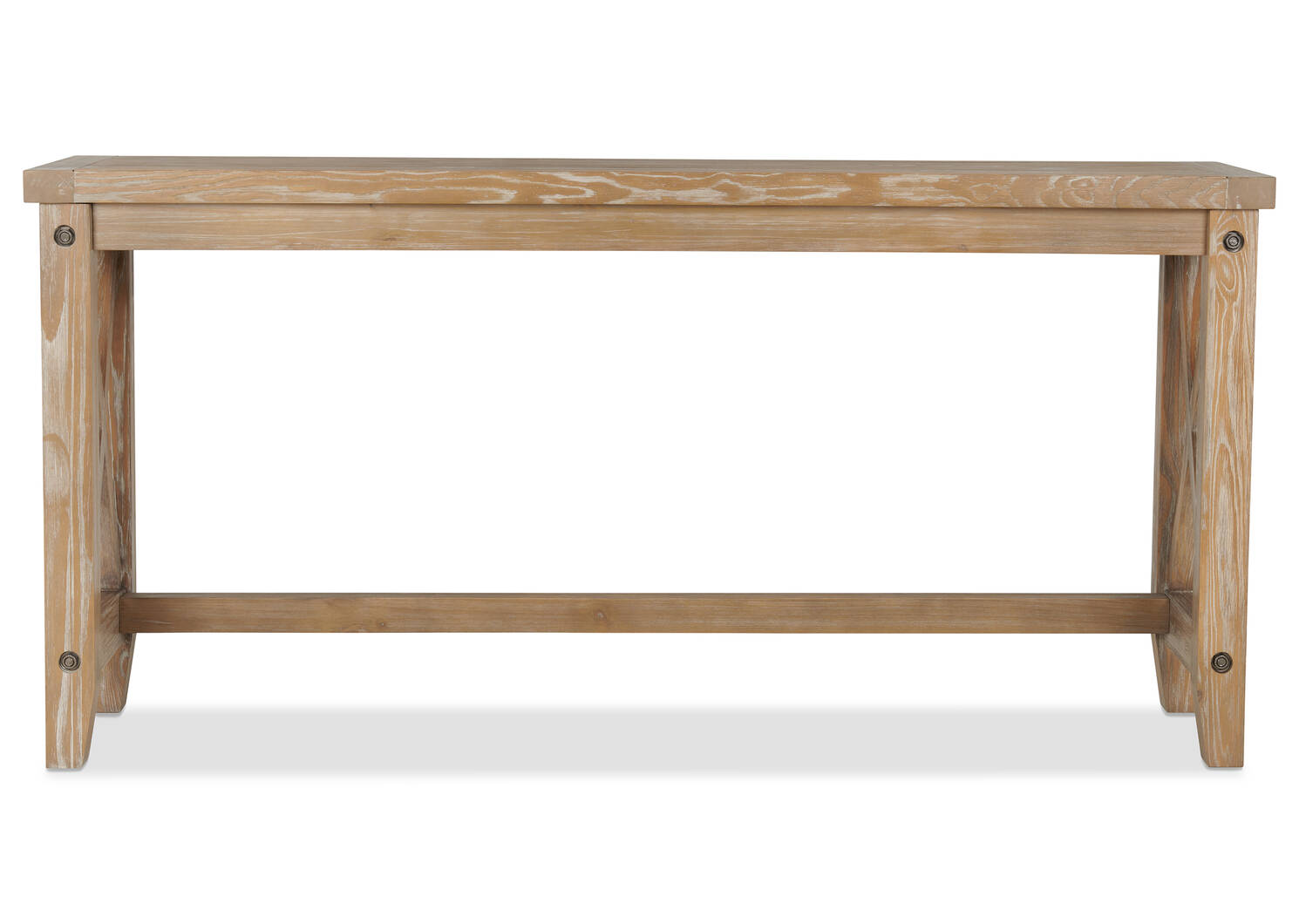 Delargo Counter Console Table -Khal Fawn