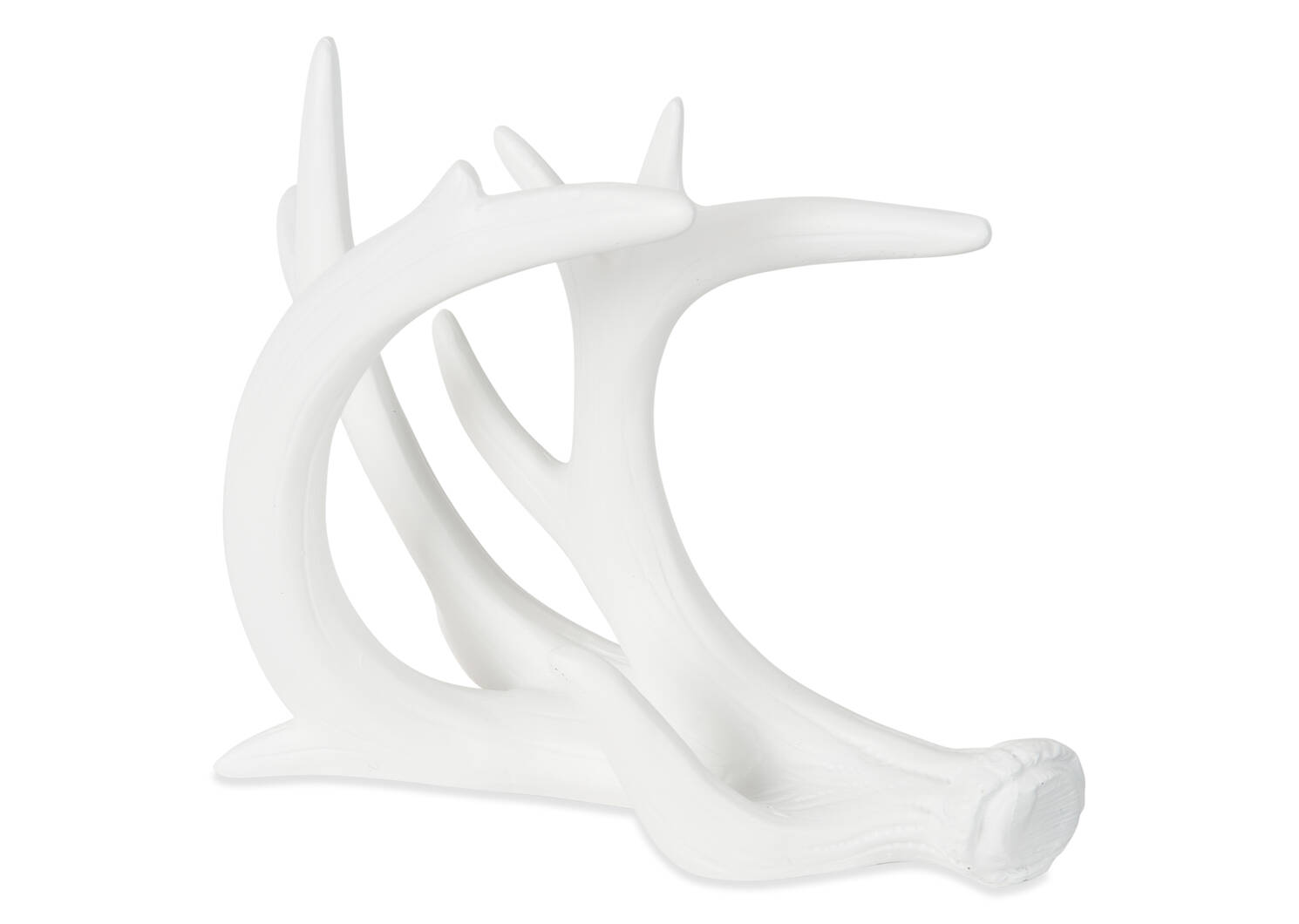 Hartwell Antler Napkin Holder White