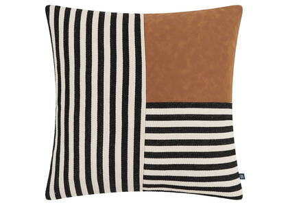 Coussin rayé Leon 20x20 multi
