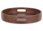 Tessa Round Tray Small Cognac
