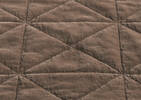 Joye Cotton Velvet Coverlet Mushroom